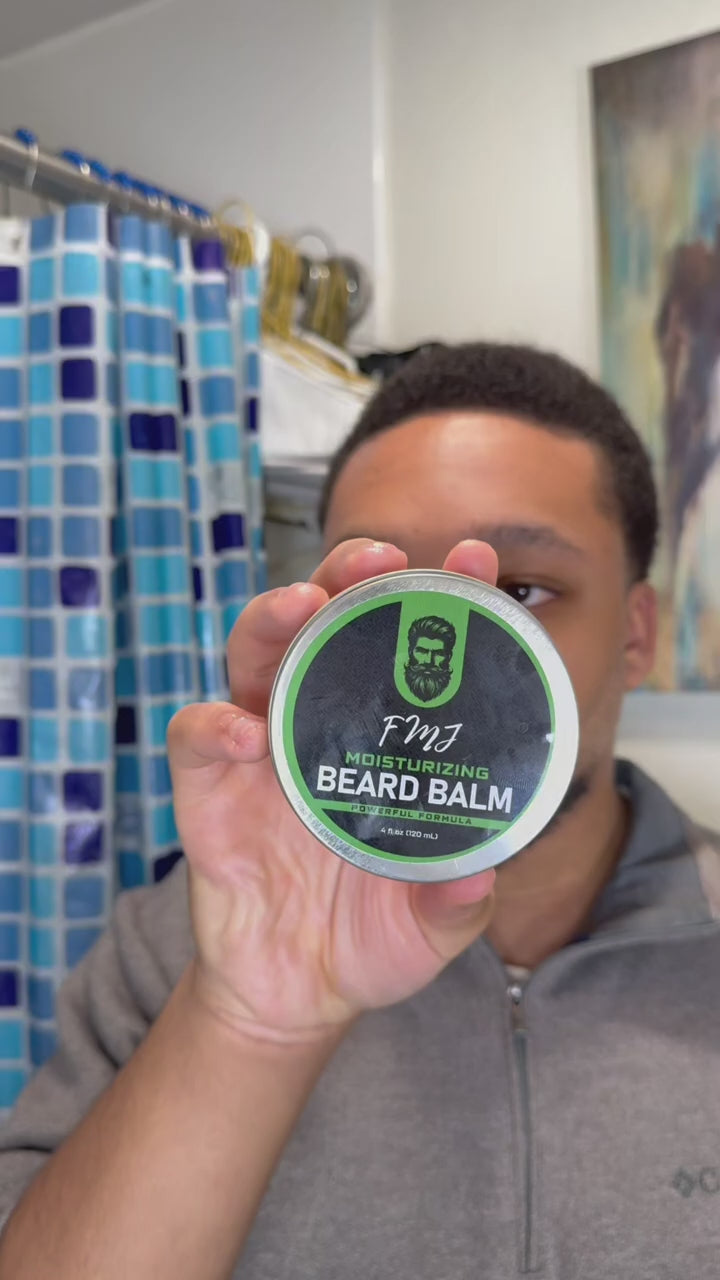 Beard Balm Tutorial #beardcare #beardroutine #beard.mp4